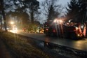 Container LKW umgestuerzt Koeln Brueck Bruecker- Dellbruecker Mauspfad P099